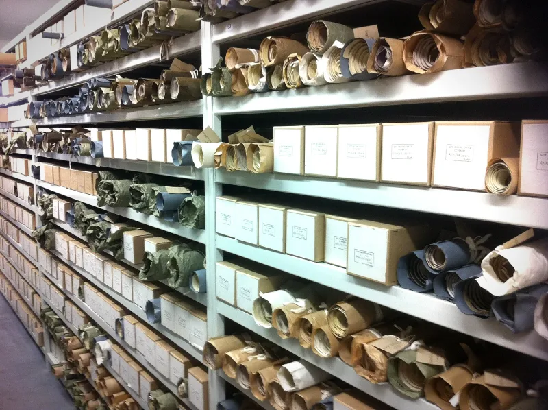 Archive shelving