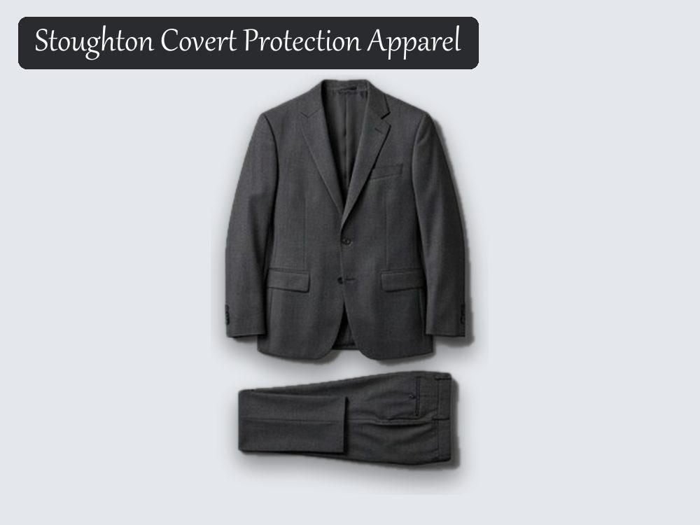 Stab-resistant suit, charcoal