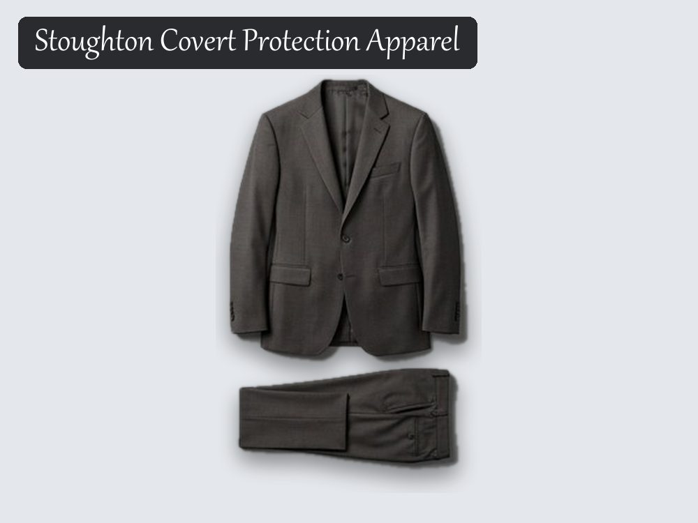 Stab-resistant suit, dark taupe