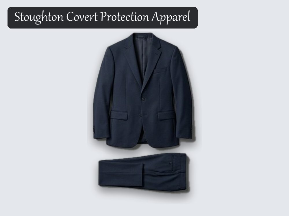 Stab-resistant suit, navy