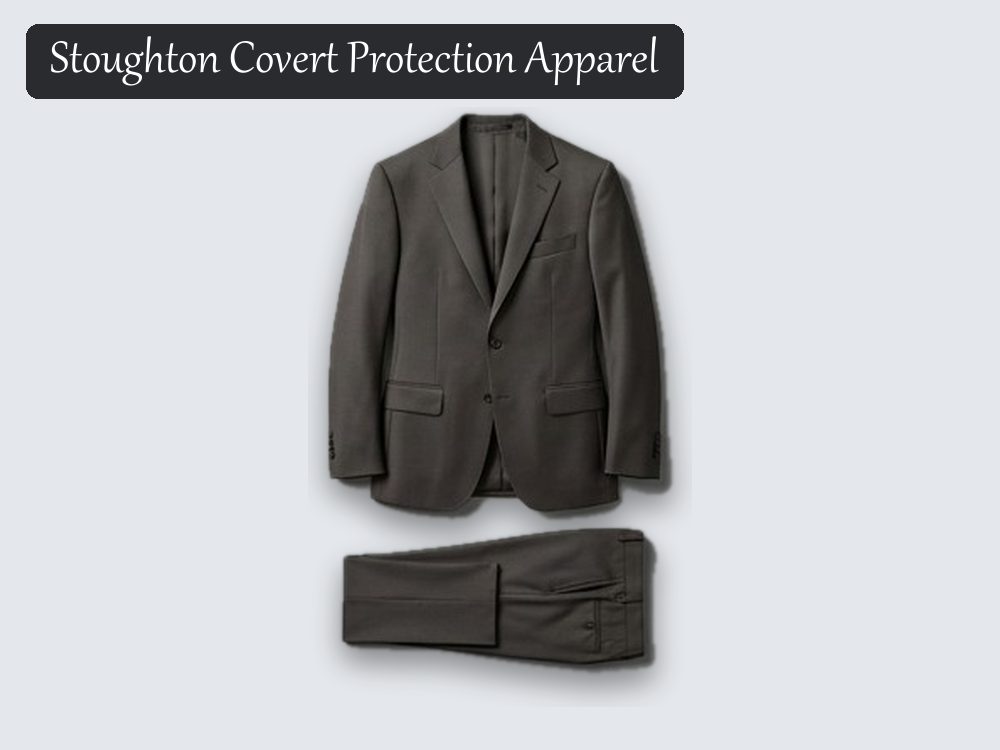 Stab-resistant suit, olive brown
